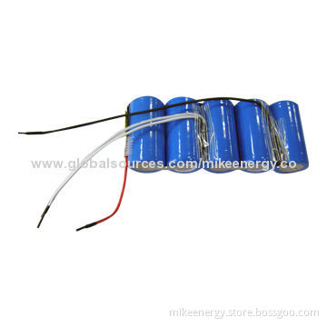 NiCd Battery Pack with 6.0V Nominal Voltage and 2,600mAh Capacity